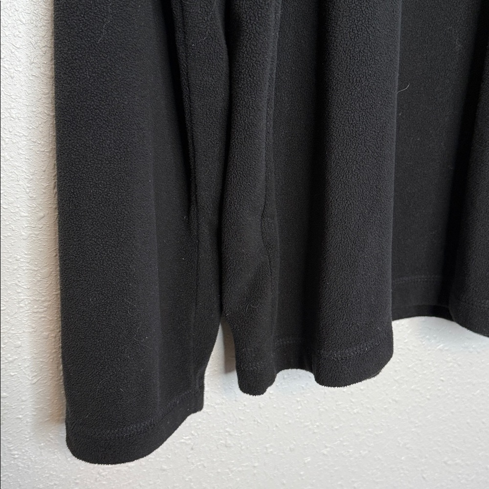 Eddie Bauer Men's Black 1/4 Zip Fleece Top Large - Picture 4 of 6
